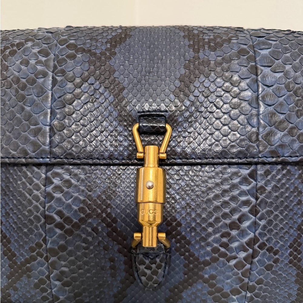 Gucci Jackie Python Medium Bag - image 5